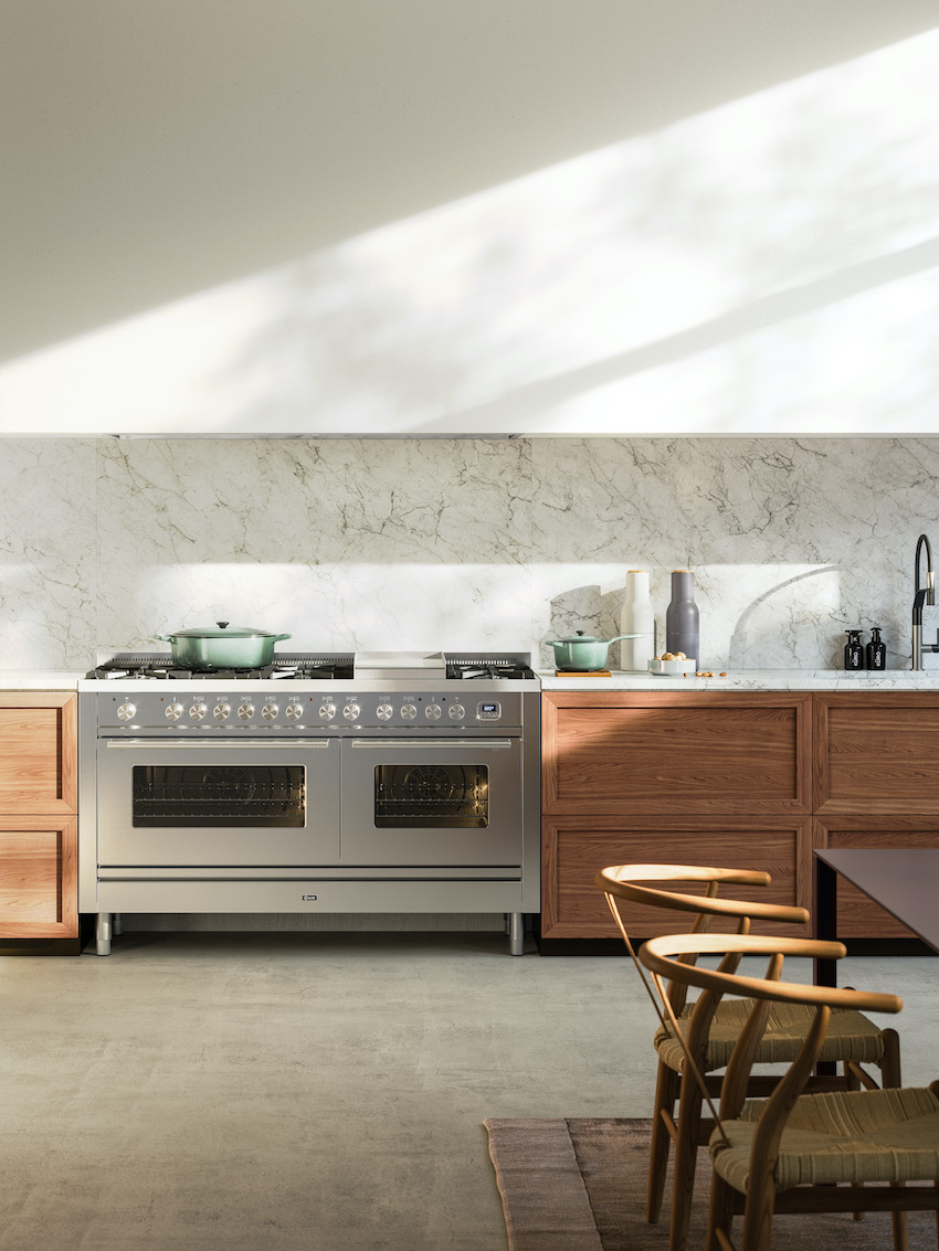 ILVE Professional Plus Stainless Steel - The irresistible appeal of technology and performance.