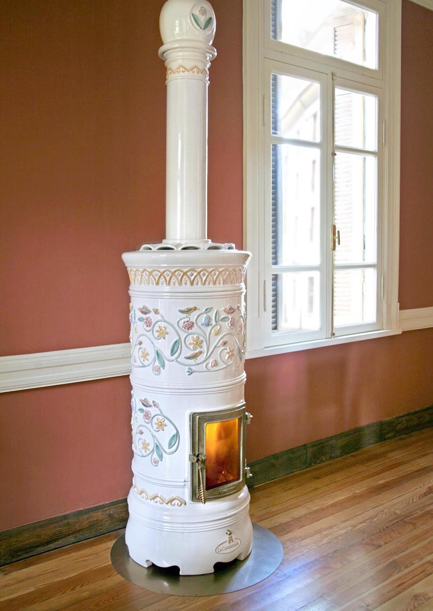 Klassieke kachel van keramiek | Art of Fire