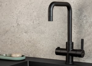 Matzwarte kokendwaterkraan | Selsiuz - Selsiuz