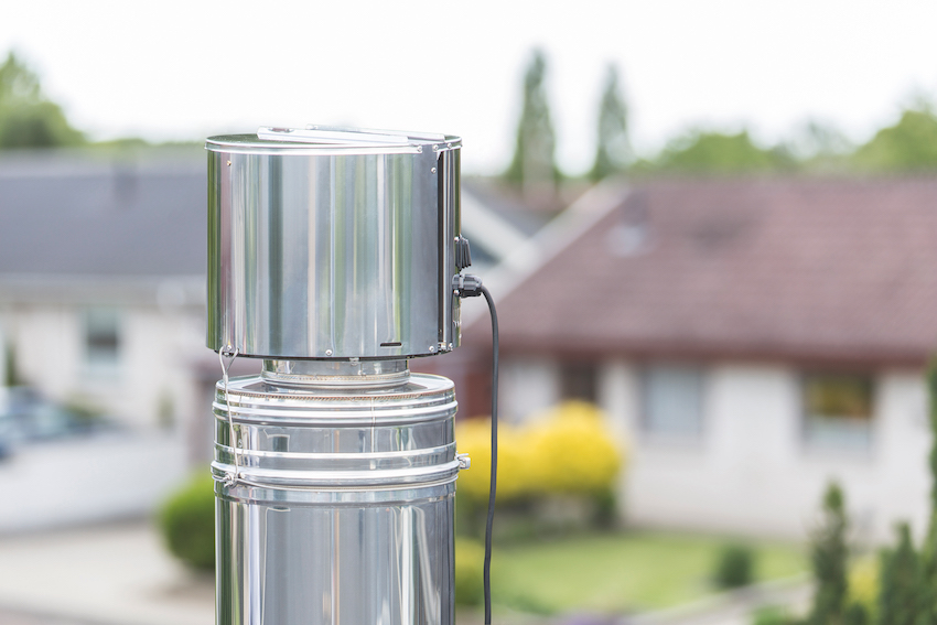 Rookgasventilator voor perfecte trek | Drafbooster