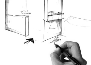 Douche afscheiding Kuadra | Novellini