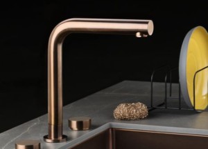 Rechte tweeknops kraan | Lanesto