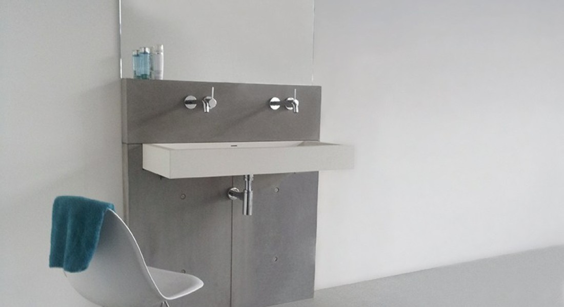 Design betonwanden voor badkamers
