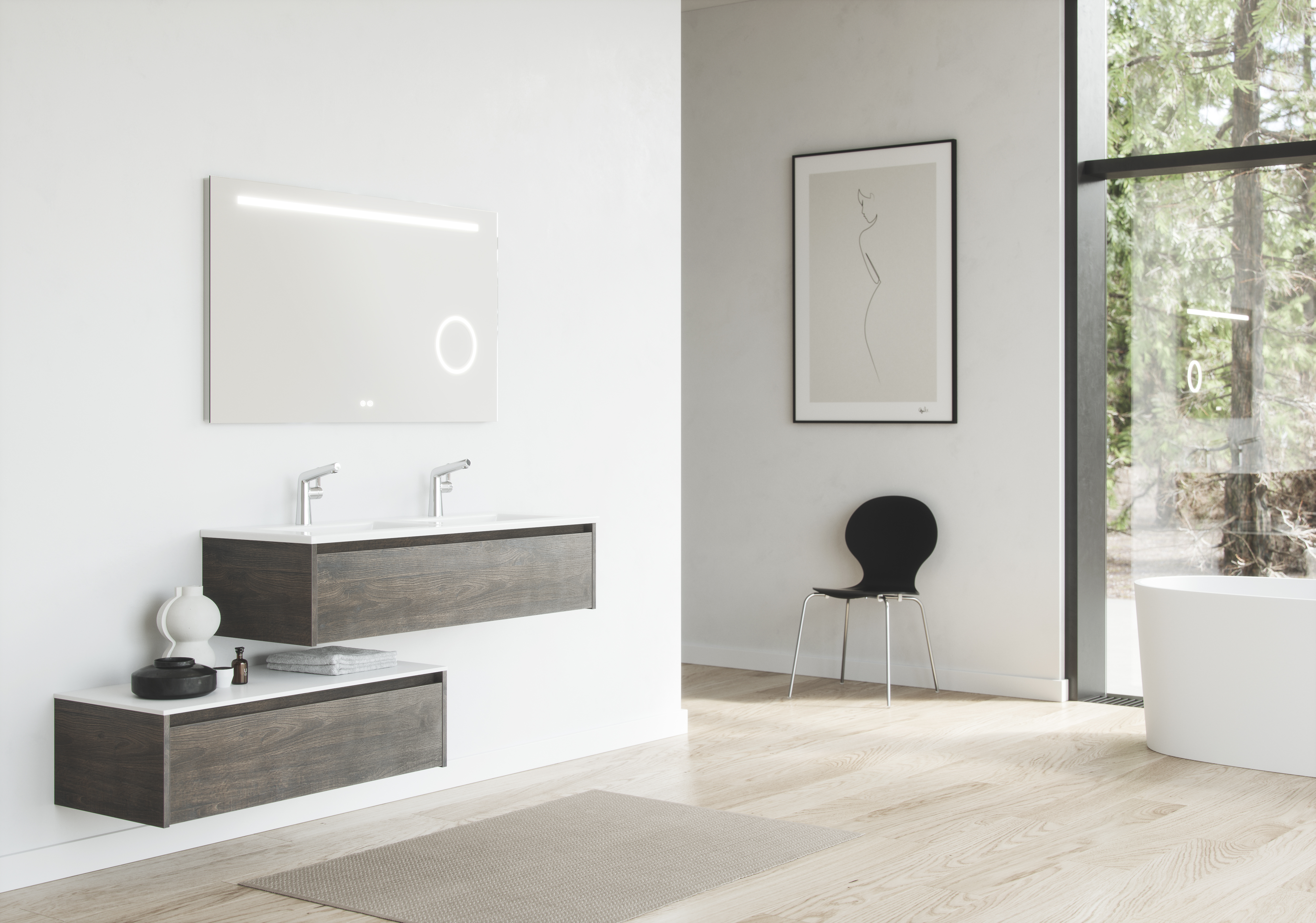 Badkamermeubelen moderne vormgeving | Primabad Dreamz