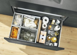 Afvalemmers met flessenhouder | Orgalux - Orgalux