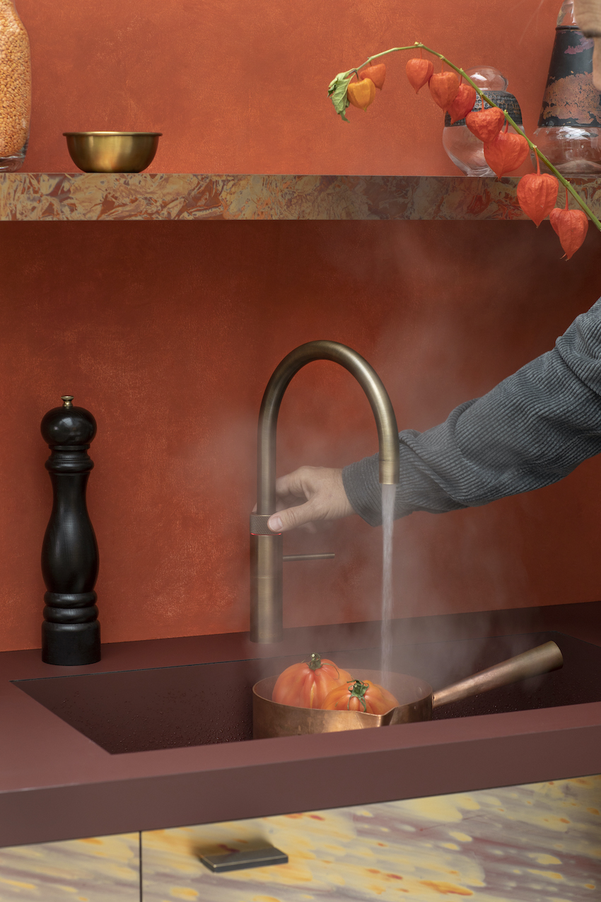 Fusion Round Messing Patina | Quooker