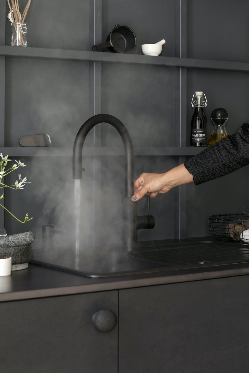 Kokendwaterkraan Flex Black | Quooker