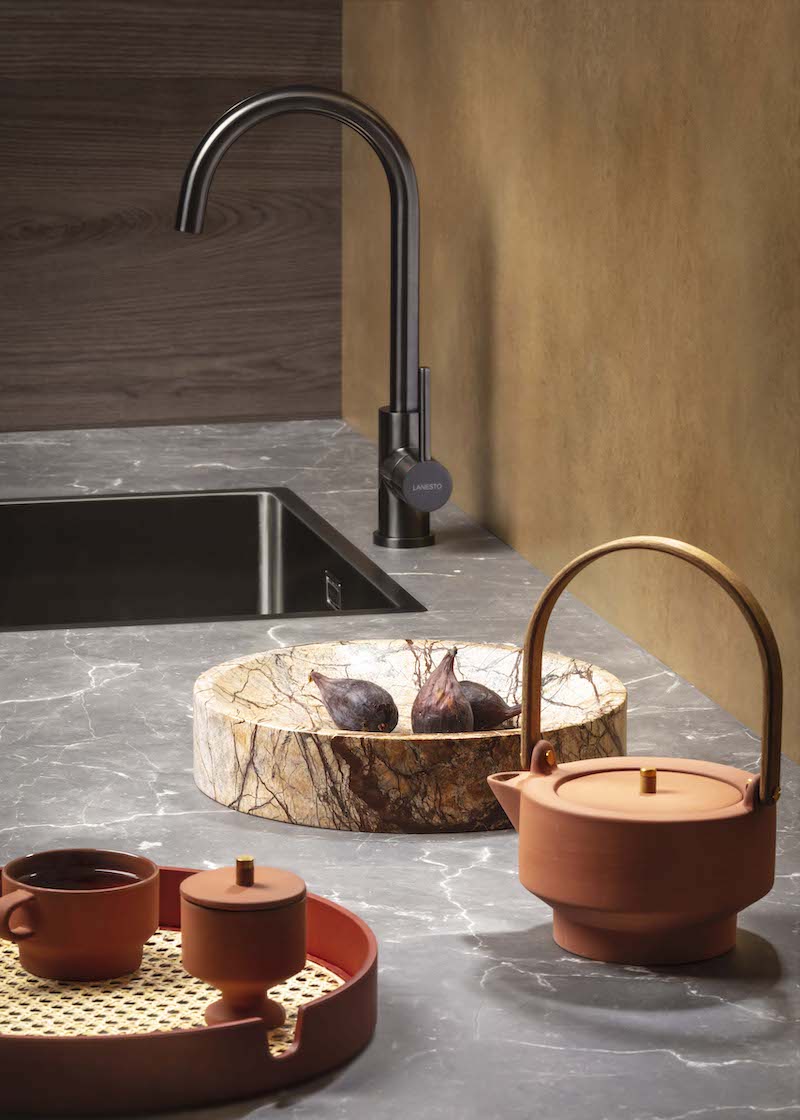 Werkblad marmer Statue Grey | Toplaminaat