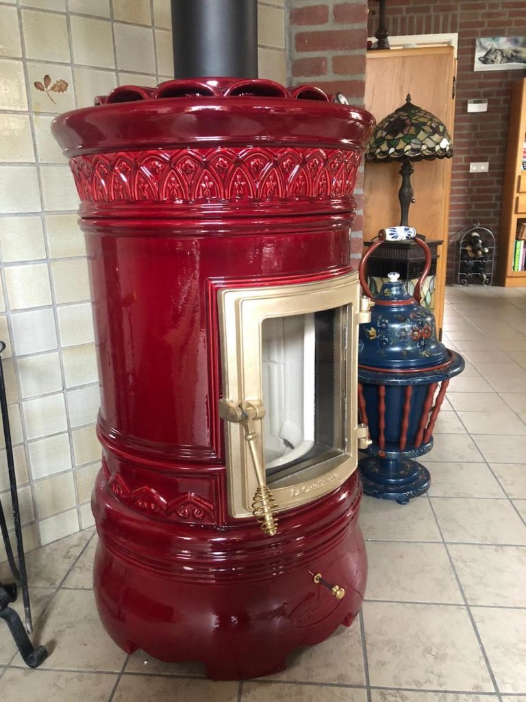 Klassieke keramische houtkachel | Art of Fire