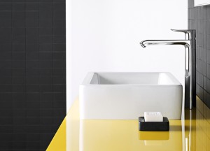 Hoge uitvoering Hansgrohe Metris S wastafelmengkraan - 