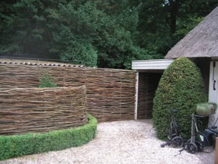 Milieubewuste schutting | Wilhout