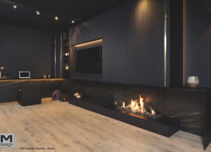 True Vision Open Fire Look 1050DC | M-design - M-Design
