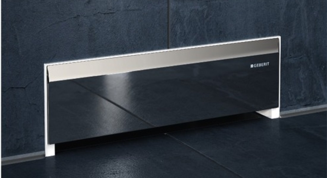 Inloopdouche esthetisch met Geberit wandafvoer