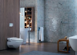 Noviteit: verzonken toilet bedieningsplaat van Geberit - Geberit