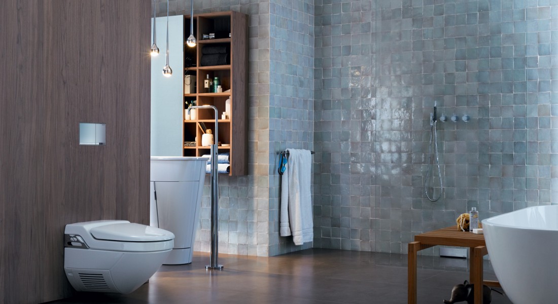 Noviteit: verzonken toilet bedieningsplaat van Geberit