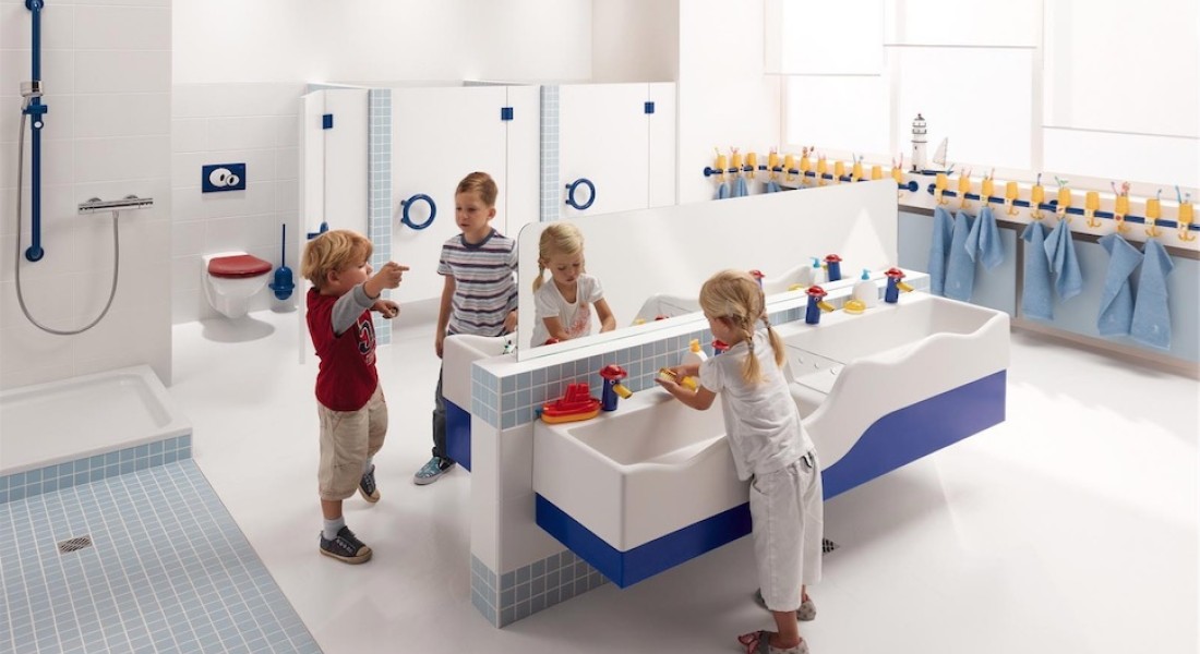 Geberit 300 Kids: met plezier de badkamer in  