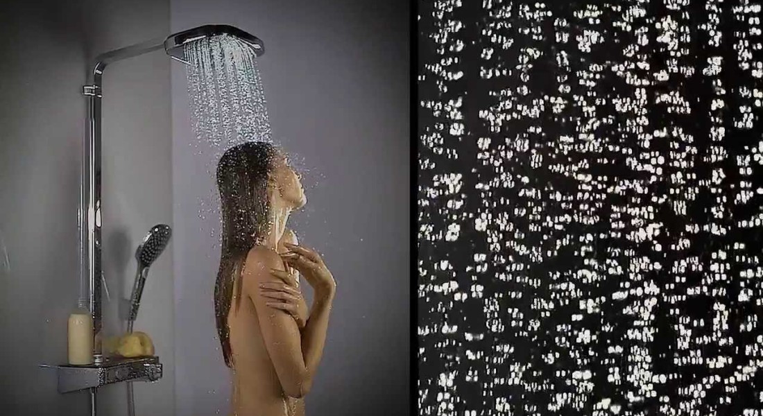 De Raindance Select Showerpipe van Hansgrohe