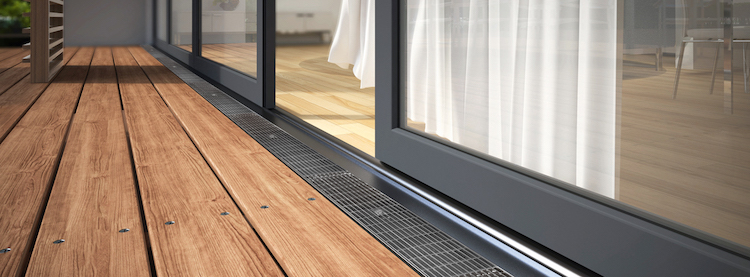 Voorkom opspattend zand en vieze ramen| ACO House&Garden