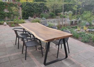 Suar boomstam tuintafel | Woodindustries - Woodindustries