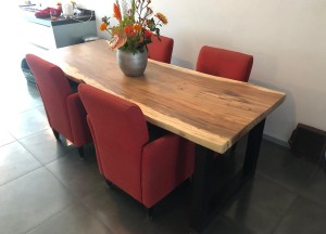 Suar boomstam tafel | Woodindustries - Woodindustries