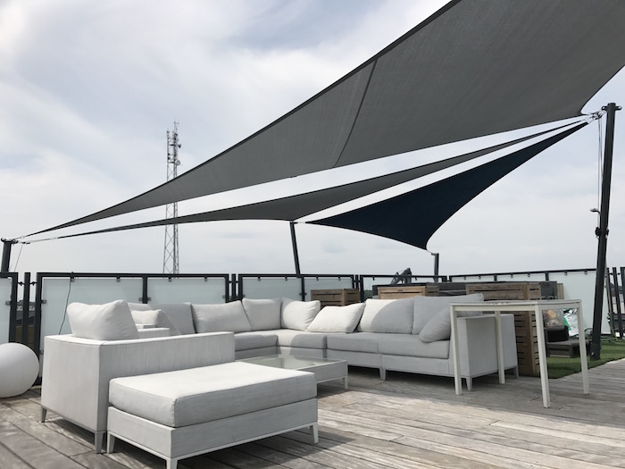 Waterdoorlatende schaduwdoeken | ZONZ