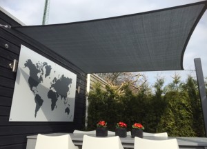 Waterdoorlatende schaduwdoeken | ZONZ