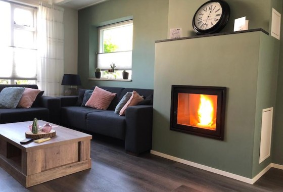 Inbouw cv pelletkachel | Art of Fire - Art of Fire