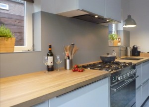 Aluminium achterwand op maat | Bokmerk - Bokmerk