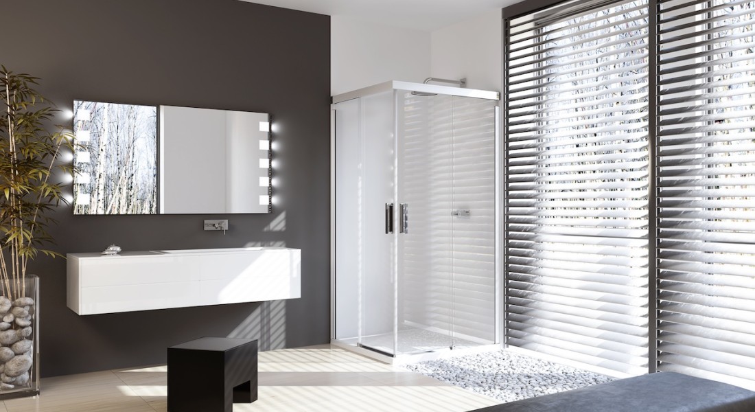 Soft open/lose douche schuifdeuren van Hüppe