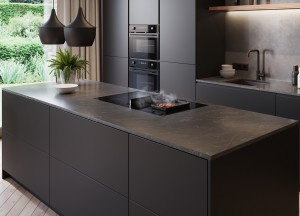 Inductiekookplaat met geïntegreerde afzuiging | Inventum