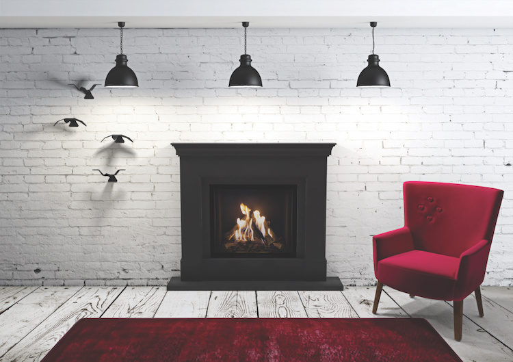 Inbouw houthaard Venus V20  | M-design