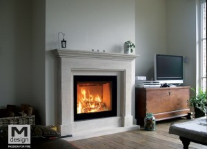 Inbouw houthaard Venus V20  | M-design