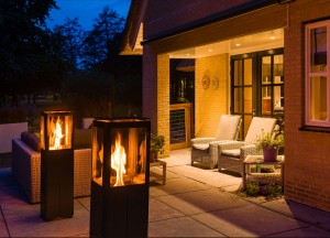 Pellet terrasverwarmer Qube | BlueSolid - BlueSolid