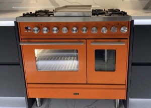 Orange is the new black! ILVE Professional Plus in RAL kleur!