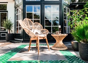 Designtegels keuken Bejmat Vert Foncee