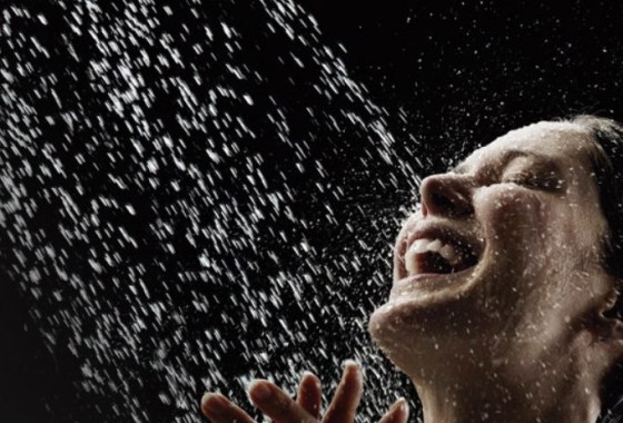 Douchebakken met hardsteenlook - Hüppe