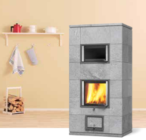 Voorzetkachel met bakruimte | NunnaUuni