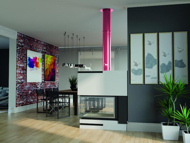 Gesloten driewandig rookkanaal | Poujoulat