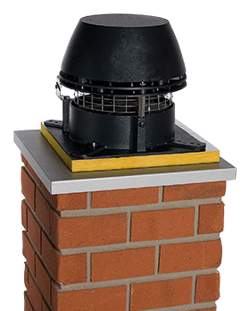 Stoken zonder Rookterugslag | Rookgasventilatoren