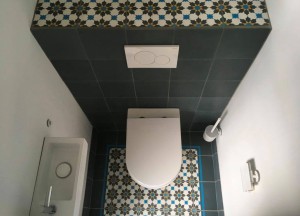 Designtegels badkamer - moodboek 