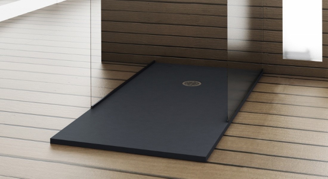 Strakke design douchevloeren van Hidrobox