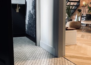 Natuursteen mozaïekvloer | Designtegels - 