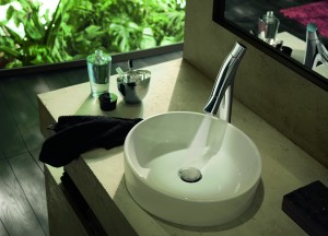 Unieke combinaties wastafel en kraan van Axor Starck Organic - 