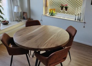 Ronde suartafel - Woodindustries