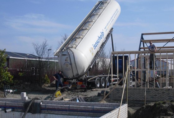 Natuurlijke vloerisolatie | Isoschelp - Isoschelp