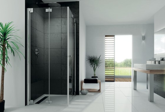 De nieuwe profiel draai-vouwdeuroplossing van HSK - HSK Douchecabines