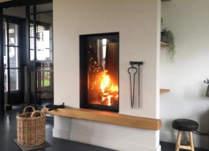 Maatwerk liftdeurhaard | Art of Fire