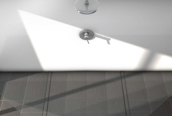 Vernieuwde douchegoten TECEdrainline  - TECE