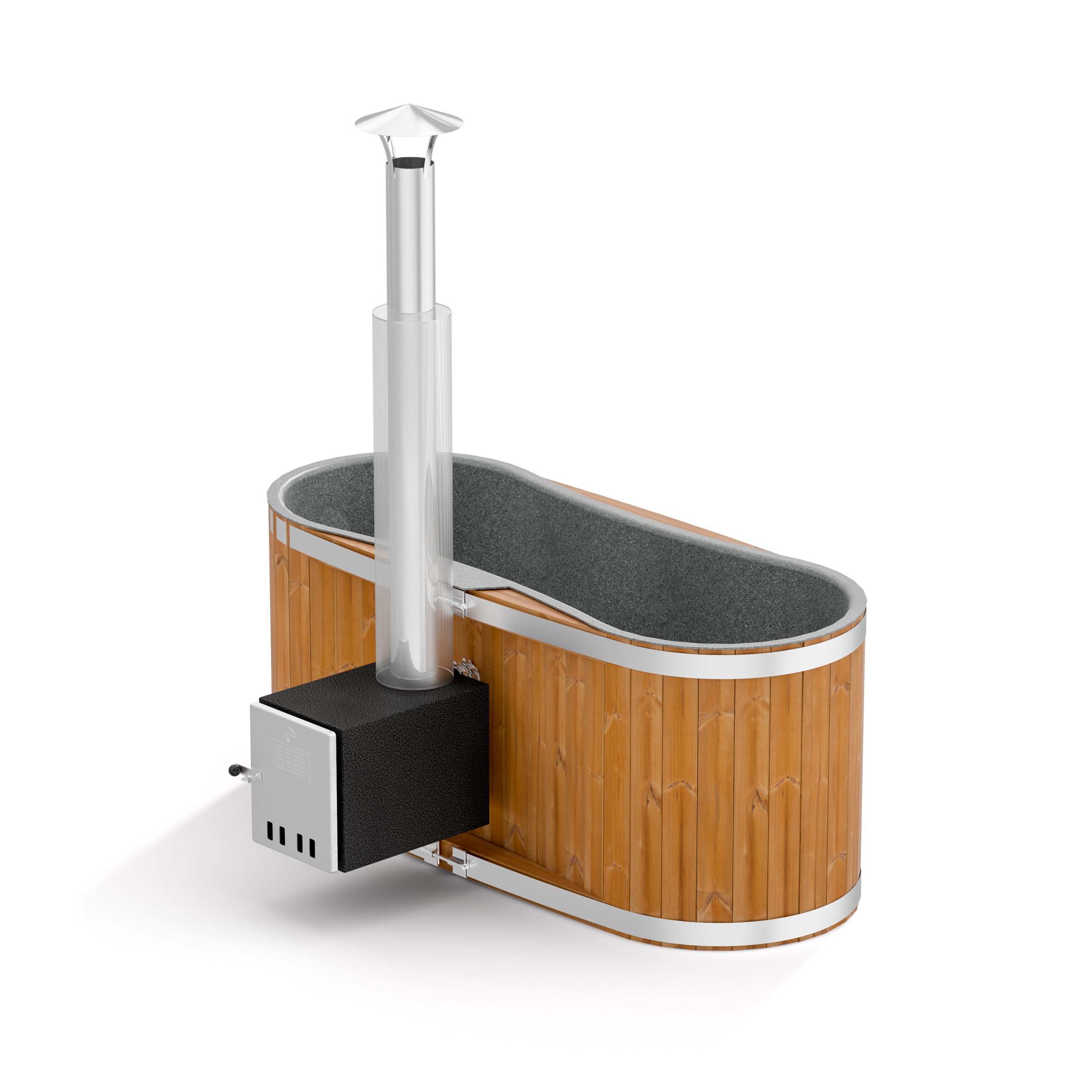 Kunststof Kirami hottub Tiny