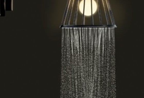Verlicht douchen met de LampShower van Axor  - Cleopatra